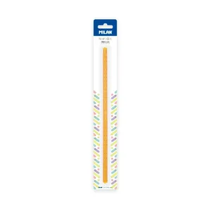Règle triangulaire 30 cm transparente série New Look, orange