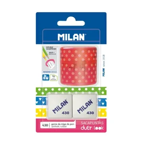 Blister taille crayons DUET Look rose + 2 gommes 430