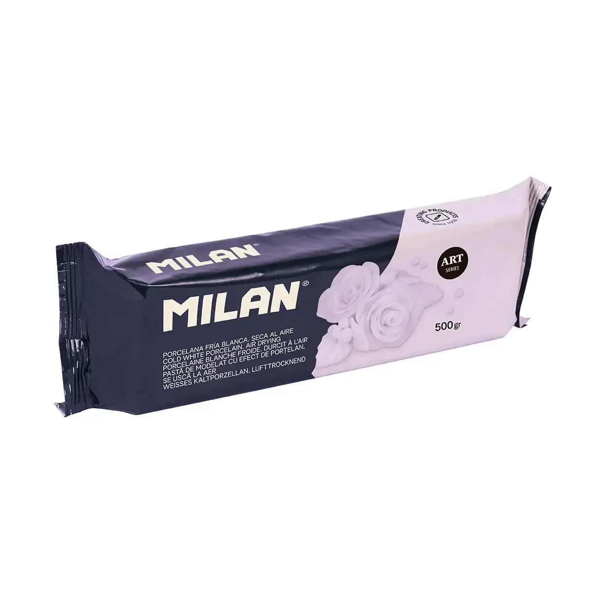 Pâte à modeler porcelaine blanche froide 500 g (durcit à l'air)