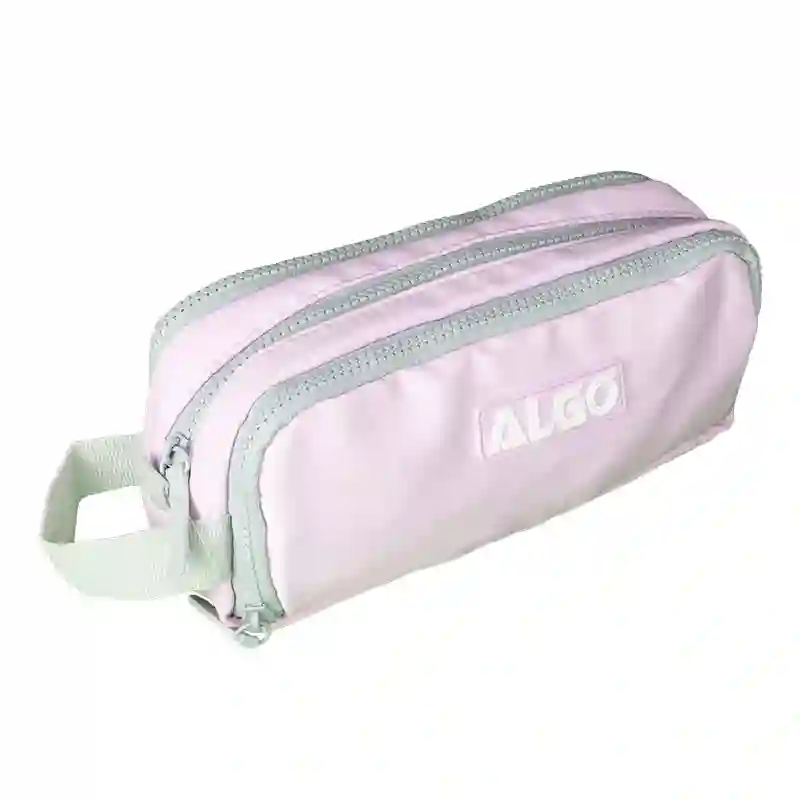 TROUSSE ZIP'OUT PALE PINK 3 COMPARTIMENTS