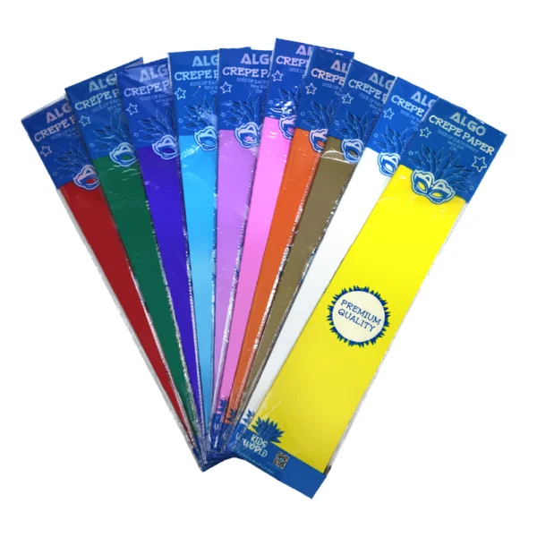 Papier Crépon Couleurs
