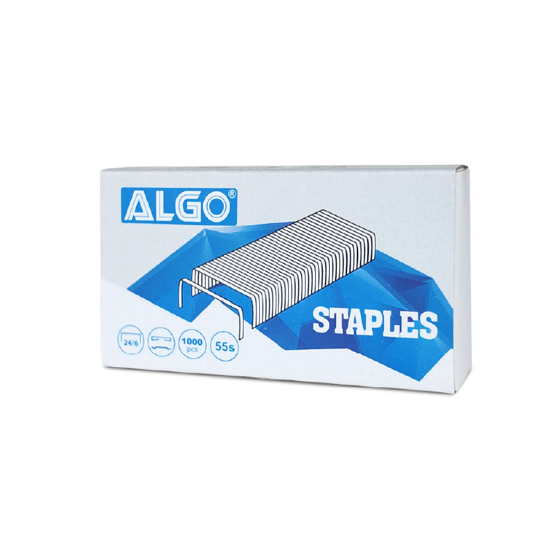 Boîtes agrafes métalliques standard pour bureau