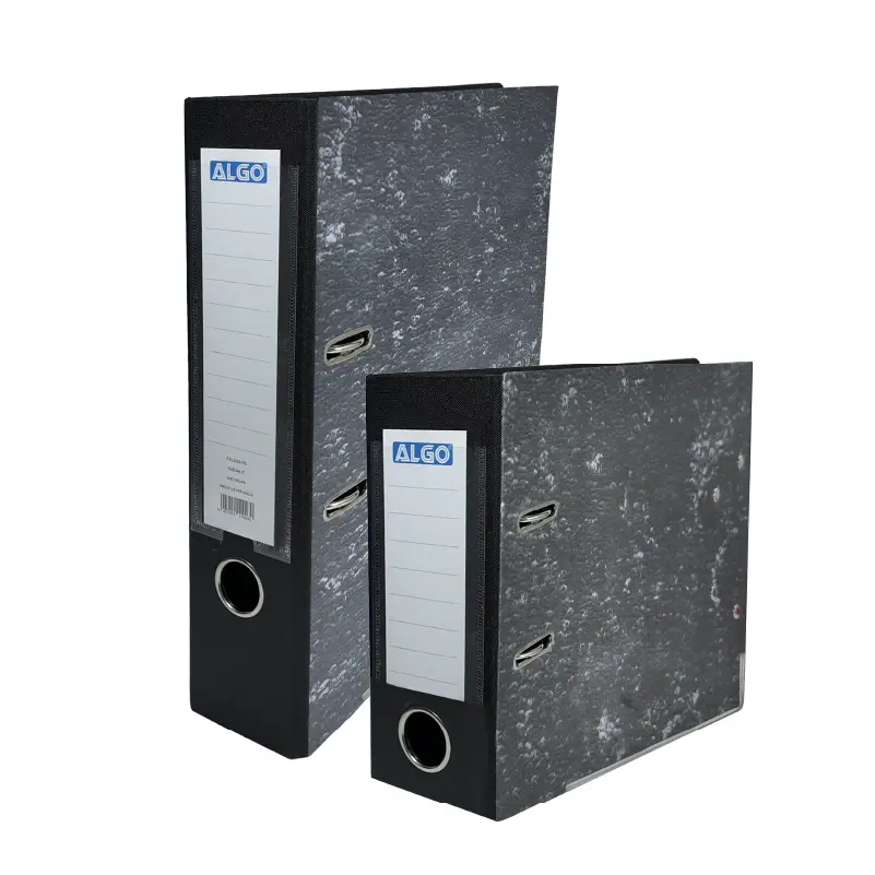 Classeur Levier A4 Papier Nuageux avec Perforateur