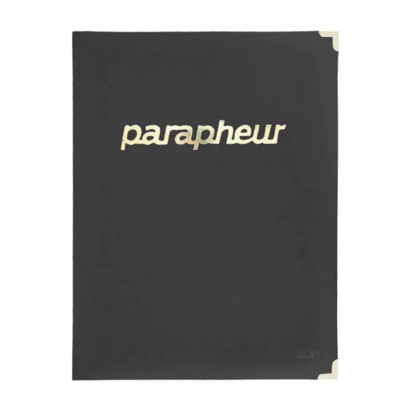 Parapheur en simili cuir