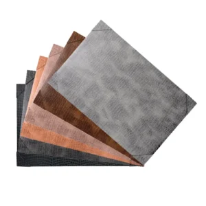 Sous-Main Simple En Simili Cuir Croco