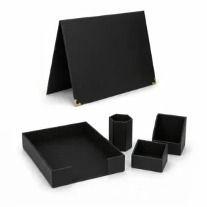 Ensemble de Bureau Simili Cuir