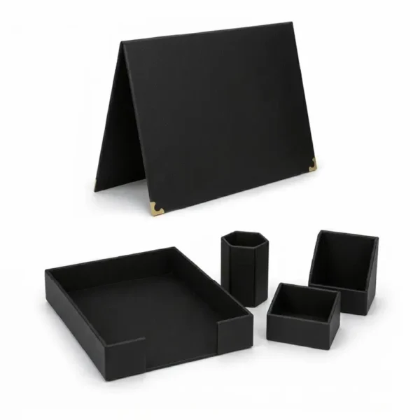 Ensemble de Bureau Simili Cuir