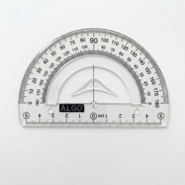 rapporteur 10 cm transparent